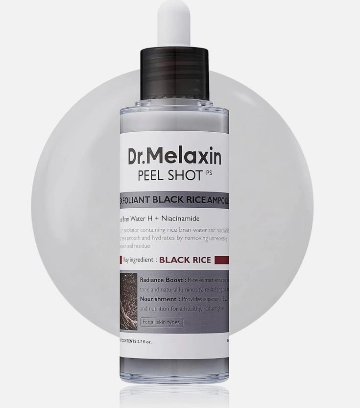 Dr.Melaxin - Peel Shot Exfoliant Black Rice Ampoule