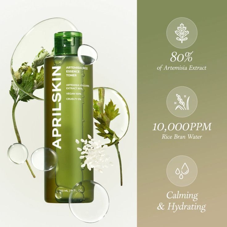 APRILSKIN - Artemisia Rice Essence Toner 200ml - Image 2