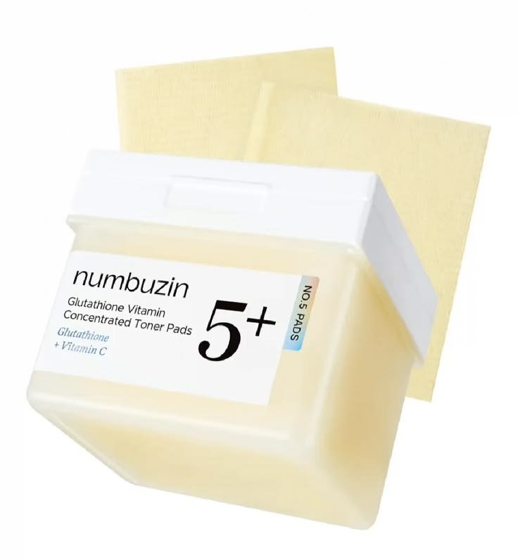 numbuzin - No.5+ Glutathione Vitamin-Niacinamide Concentrated pad
