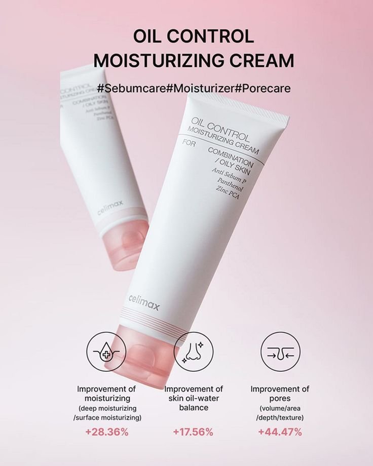 celimax - Oil Control Moisturizing Cream 80ml - Image 2
