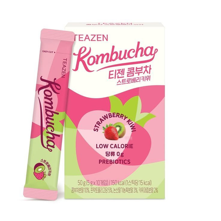 TEAZEN  Strawberry & Kiwi Kombucha Powder[1piece]