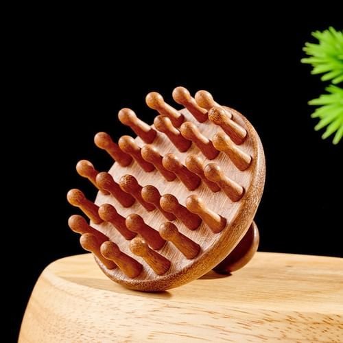Honeyfluff - Wooden Head Scalp Massager