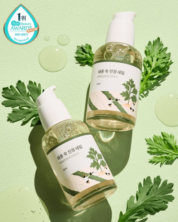 ROUND LAB - Mugwort Calming Serum 50ml - Image 2